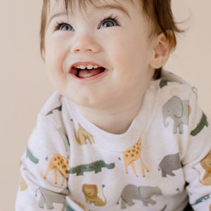 On Safari Fleece Jumper & Pant set