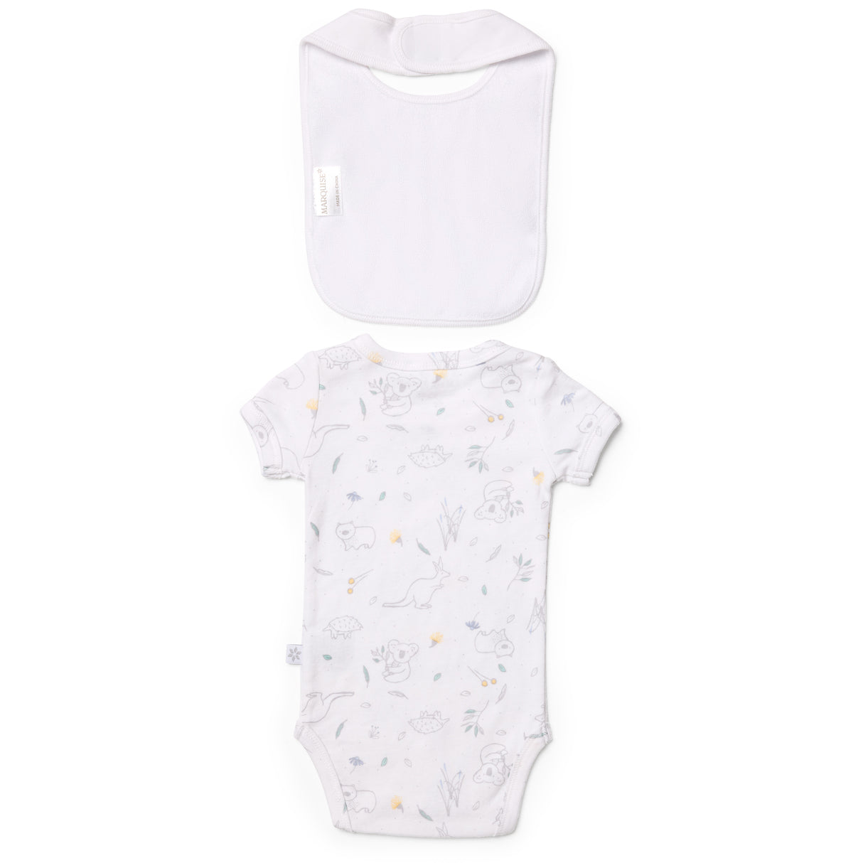 Australiana Bodysuit & Bib Set