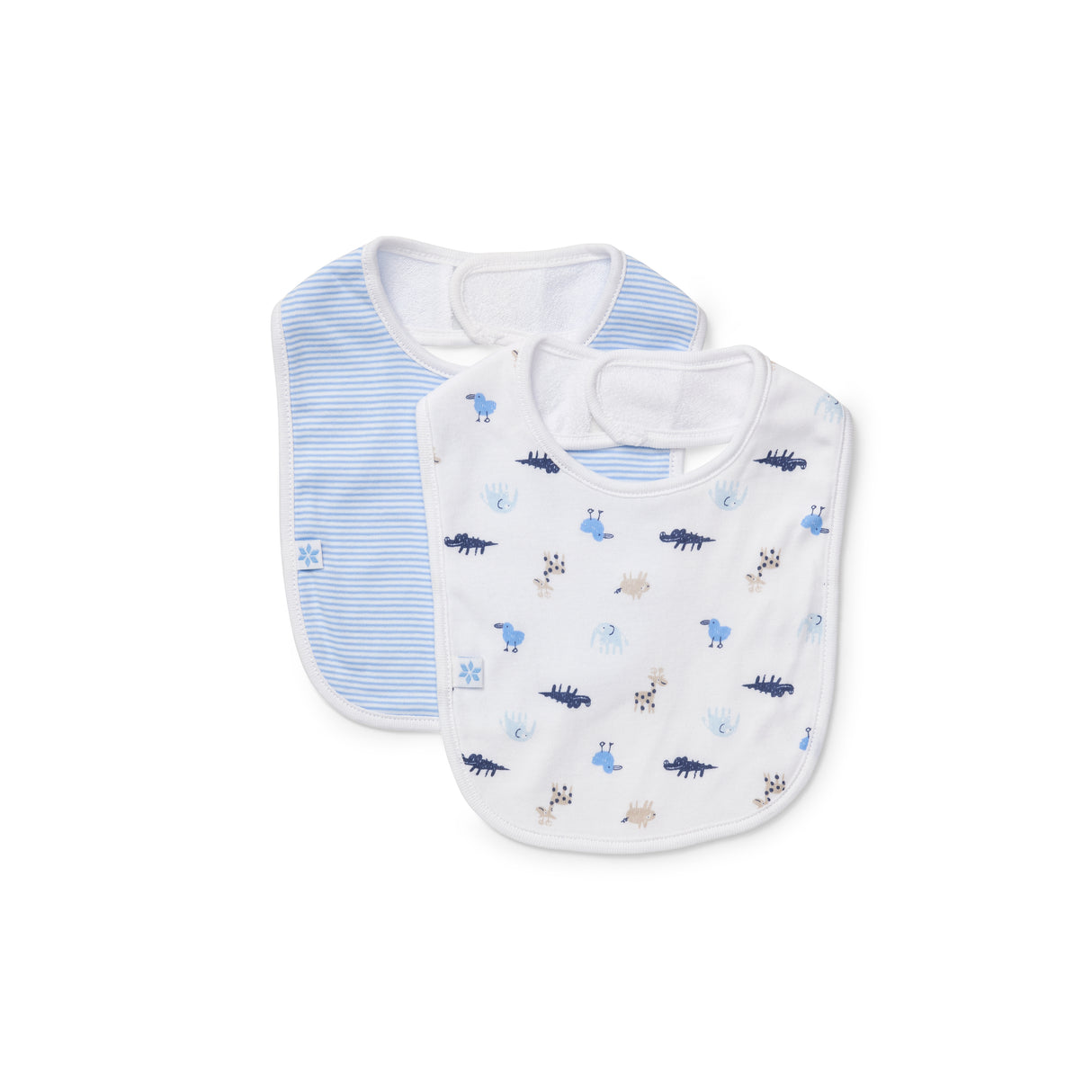 Newborn Essentials Animals Bib 2 Pack