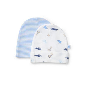 Newborn Essentials Animals Beanie 2 Pack