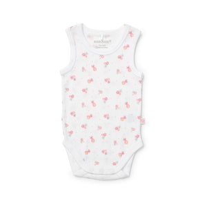 Newborn Essentials Floral Sleeveless Bodysuit 2 Pack