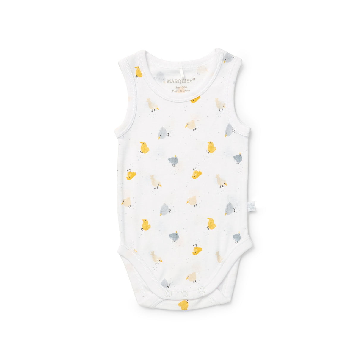 Newborn Essentials Chick Sleeveless Bodysuit 2 Pack