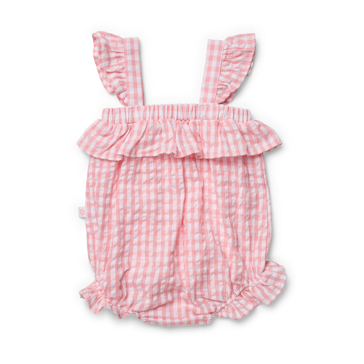 Pink Gingham Bodysuit