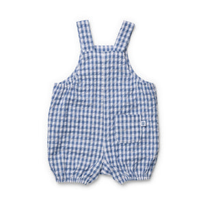 Blue Gingham Overall