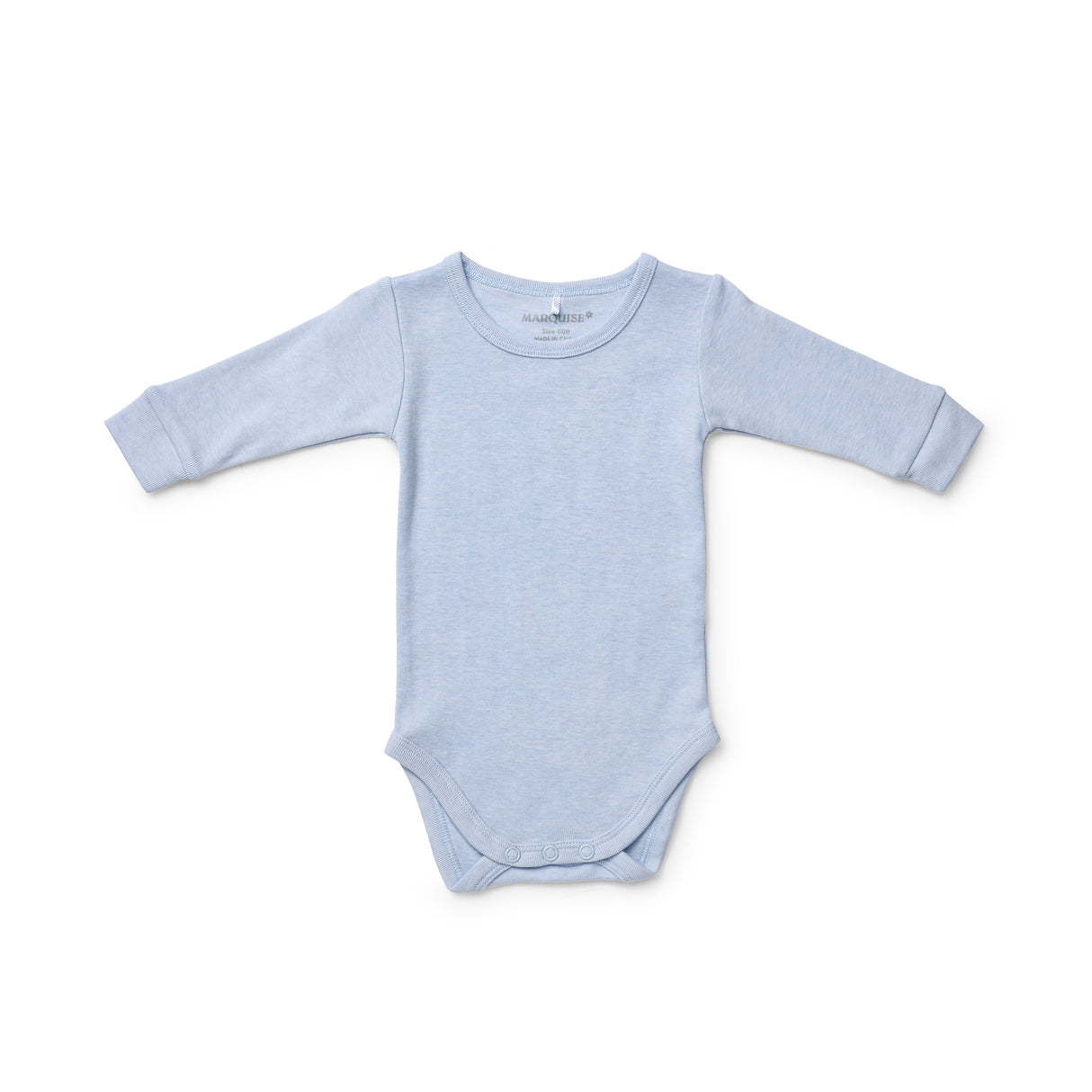 Baby Blue Cotton Wool Bodysuit