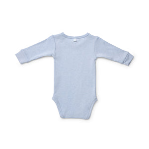 Baby Blue Cotton Wool Bodysuit