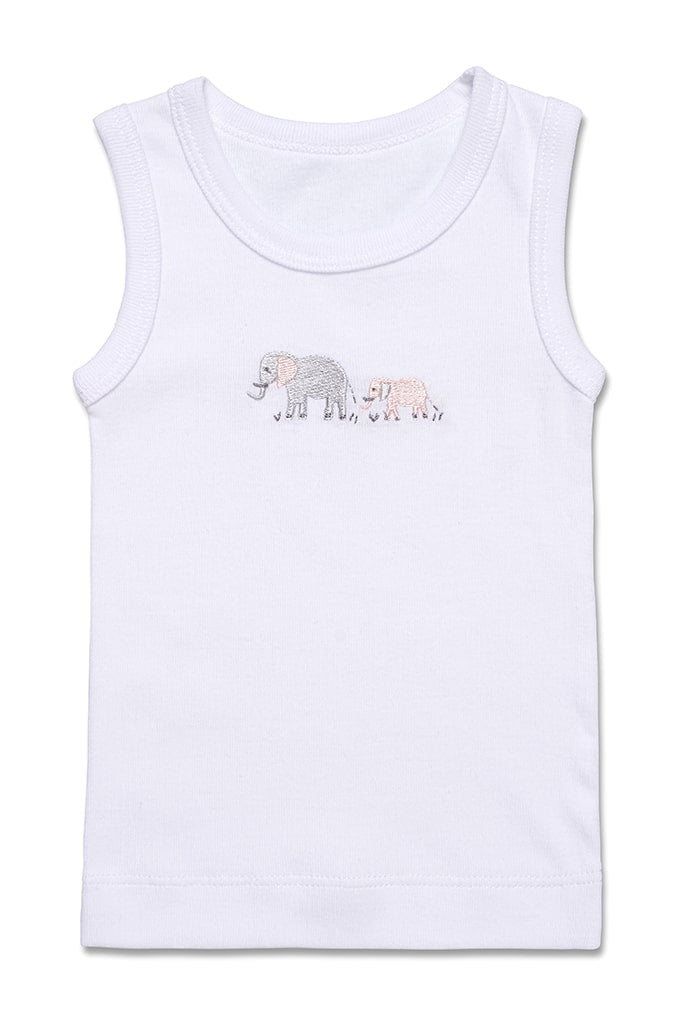 Girls Elephant Singlet and Bloomer Set