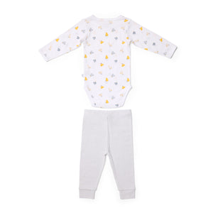 Newborn Essentials Chick Bodysuit & Legging Set