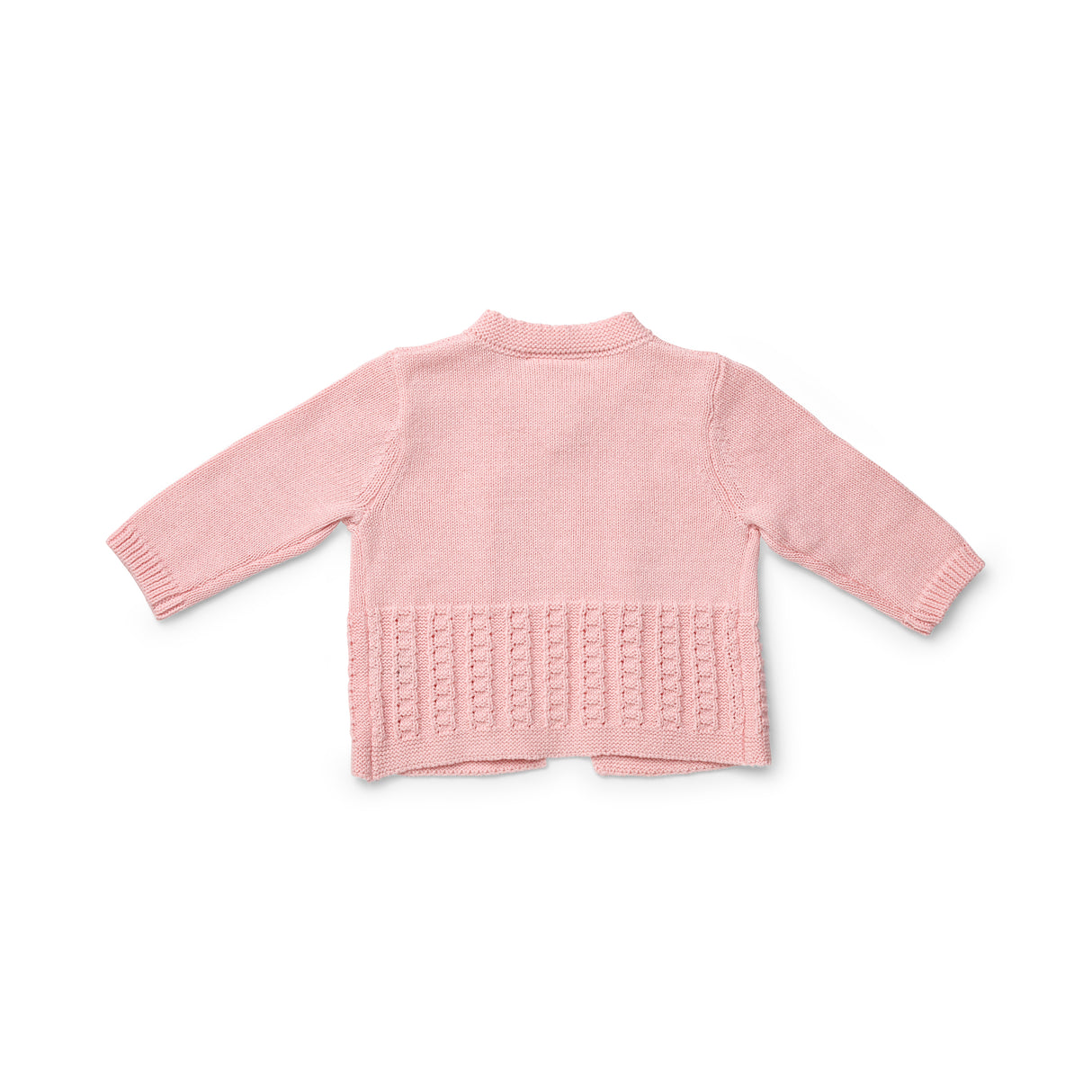 Rose Pink Knit Cardigan