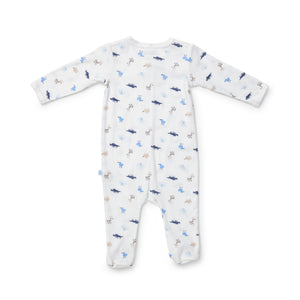 Newborn Essentials Animals Zipsuit