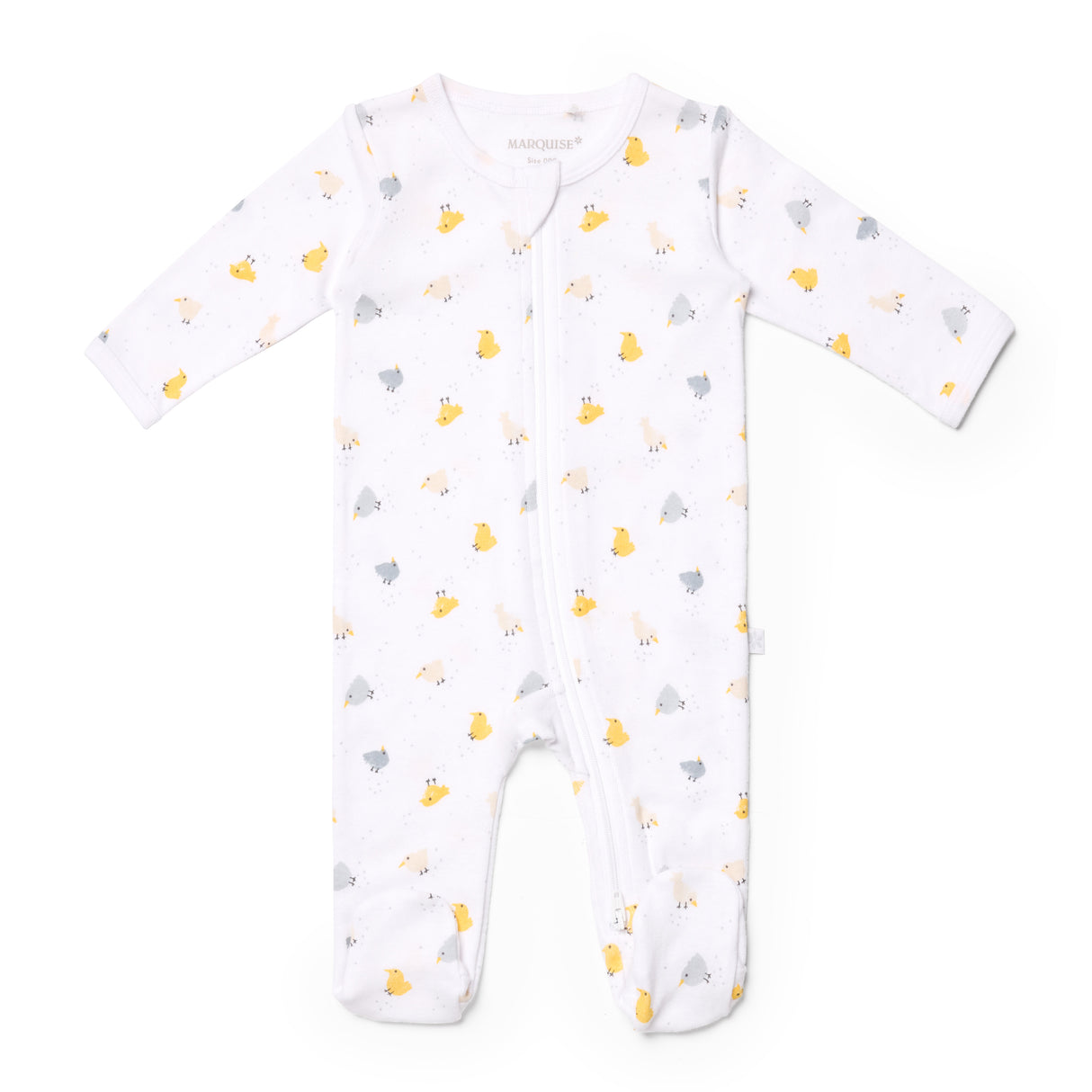 Newborn Essentials Chick Zipsuit