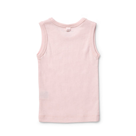 Baby Pink Cotton Wool Singlet