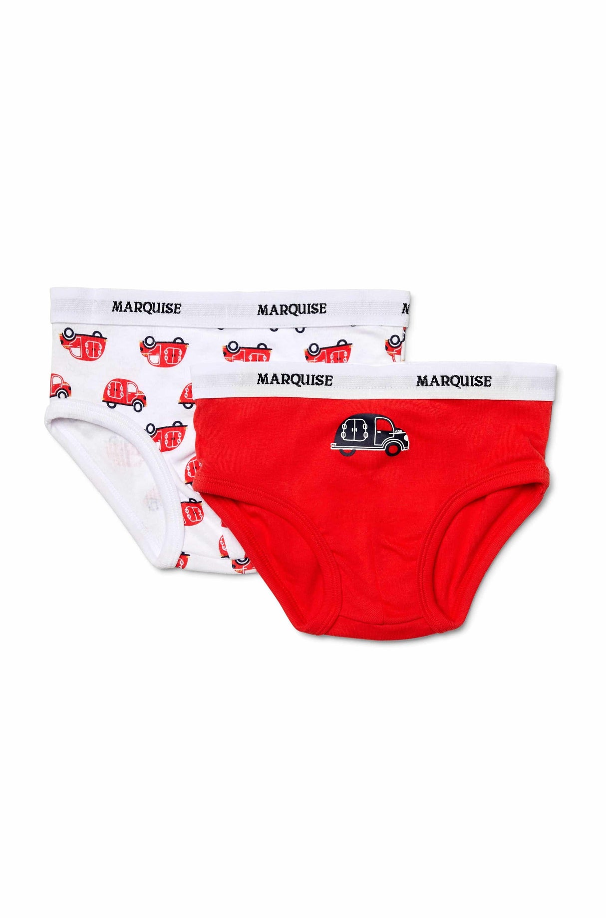 Boys Red Cars Underwear 2 Pack – Marquise