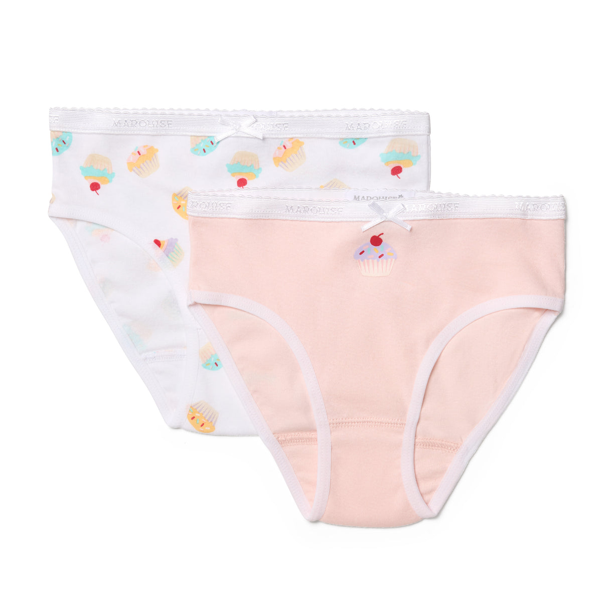 Girls Cupcake Underwear 2 Pack