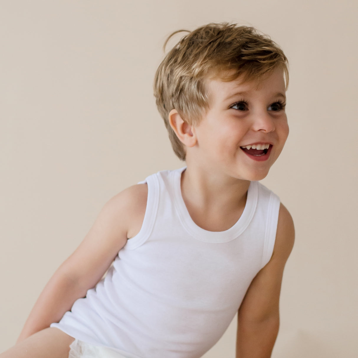 Kids Cotton Singlets 2 Pack – Marquise