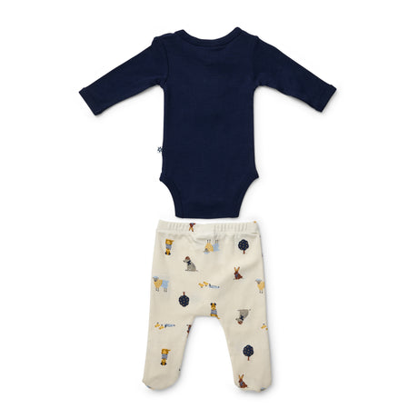 Little Explorers Bodysuit & Footed Legging Set