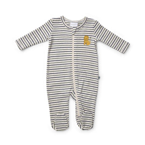 On Safari Striped Zip Coverall