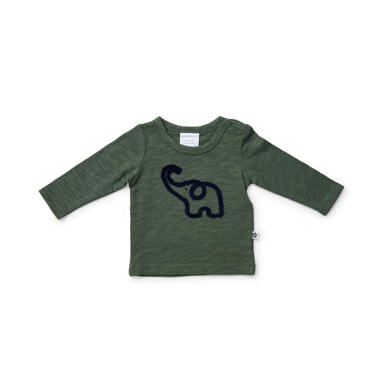 On Safari Elephant Top & Fleece Pant Set