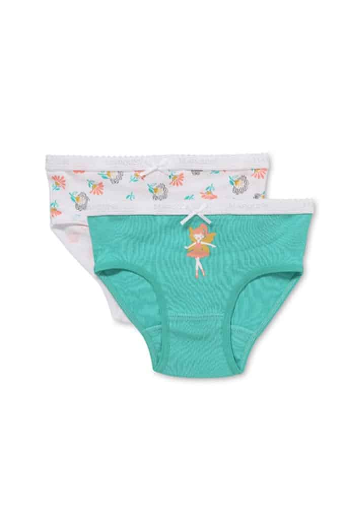 CHARM N CHERISH Girl's Cotton Panty (Pack of 4) Unicorn Printed