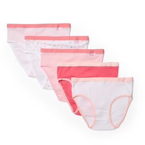 Girls Pink Underwear 5 Pack